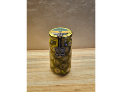 Aceitunas Verdes Rellenas Con Jamon Cocido