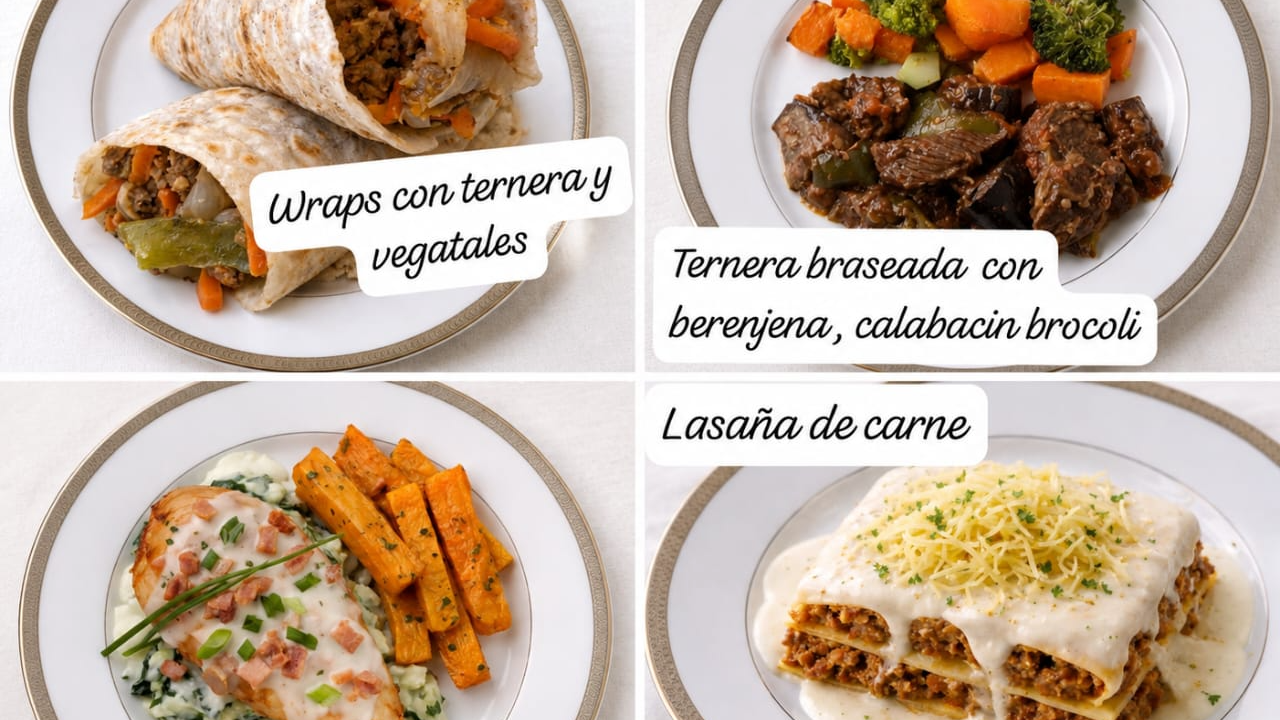 VIANDAS SIN GLUTEN CONGELADAS