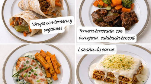 VIANDAS SIN GLUTEN CONGELADAS