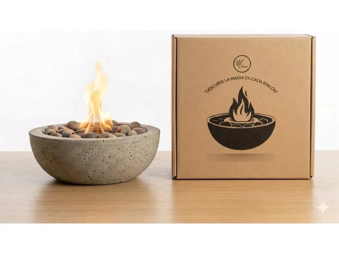 Fogonero de Mesa Premium a bioetanol de la marca VitDeco