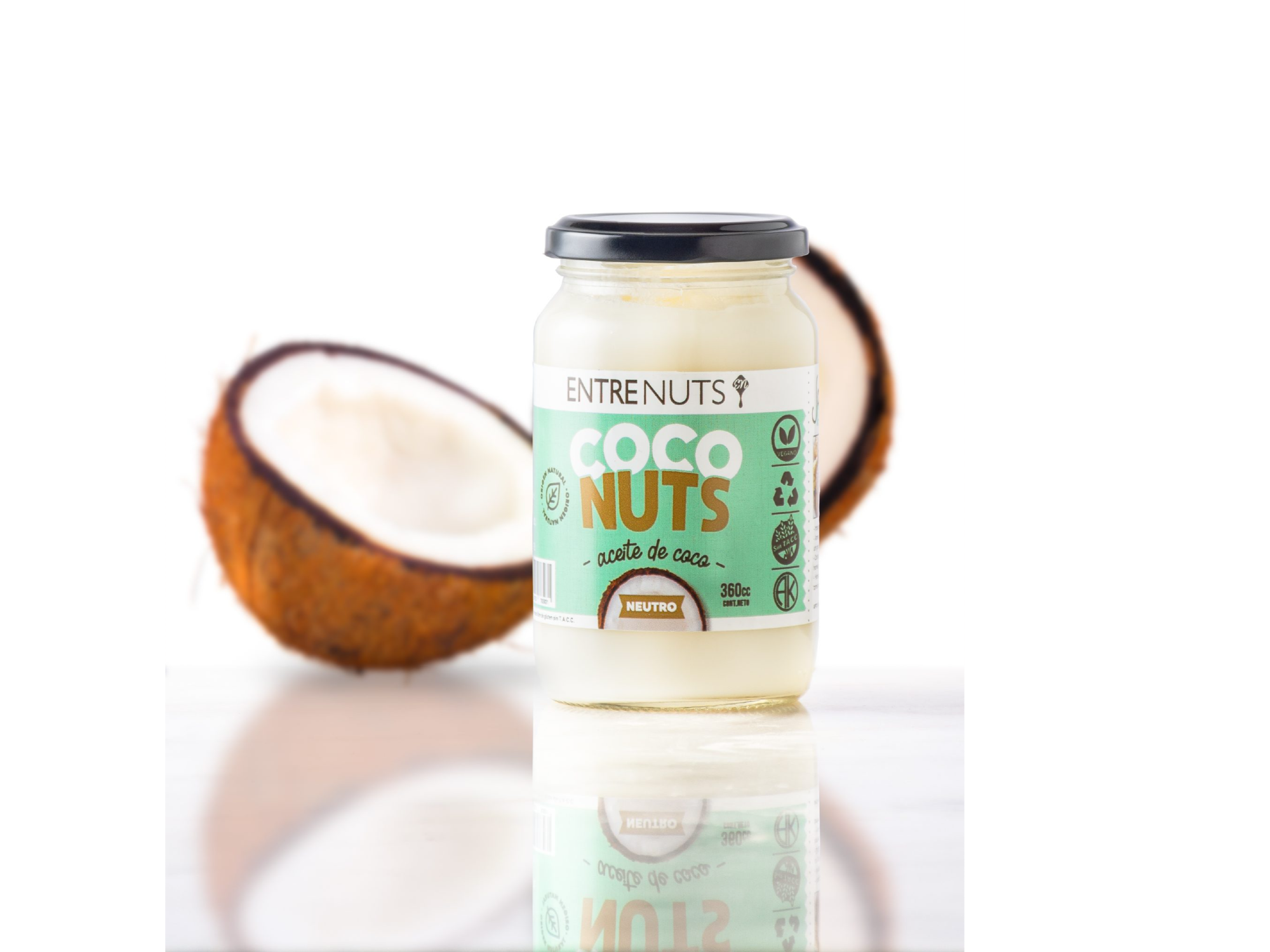 Aceite de coco  x 200 cc  ENTRENUTS