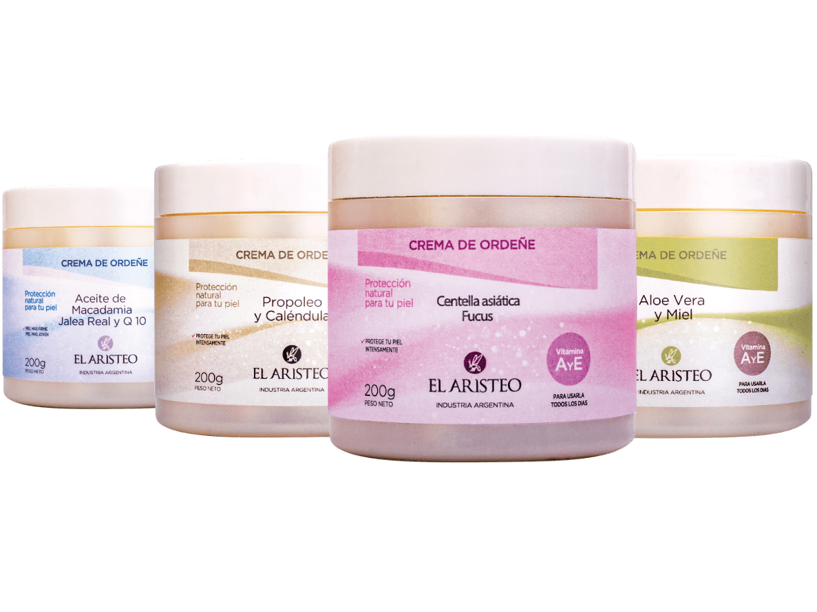 CREMAS DE ORDEÑE 200 Gr. Cosmética Natural