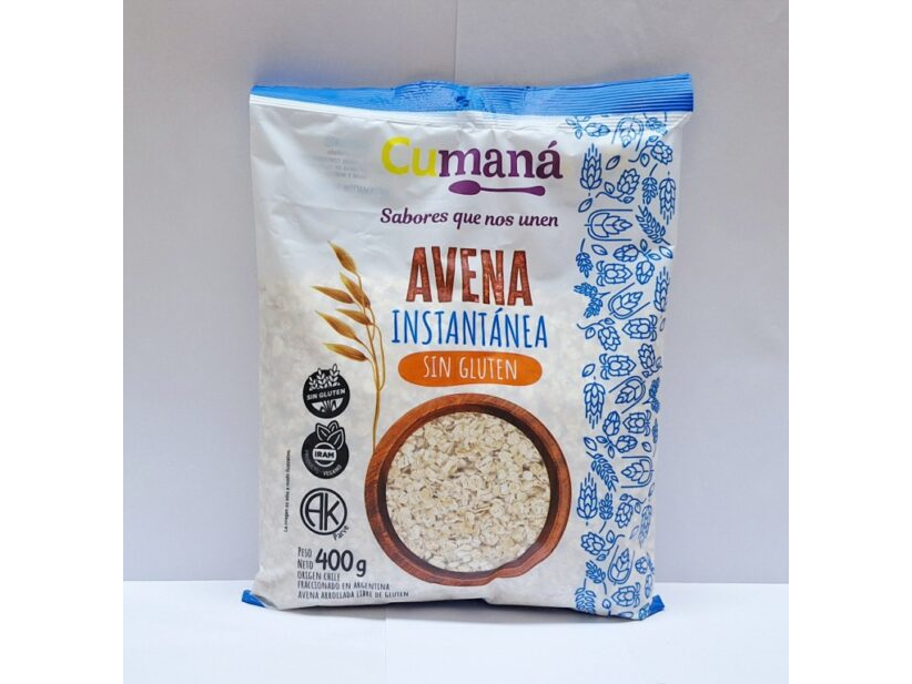 Cumaná Avena Instantánea x 400 gr
