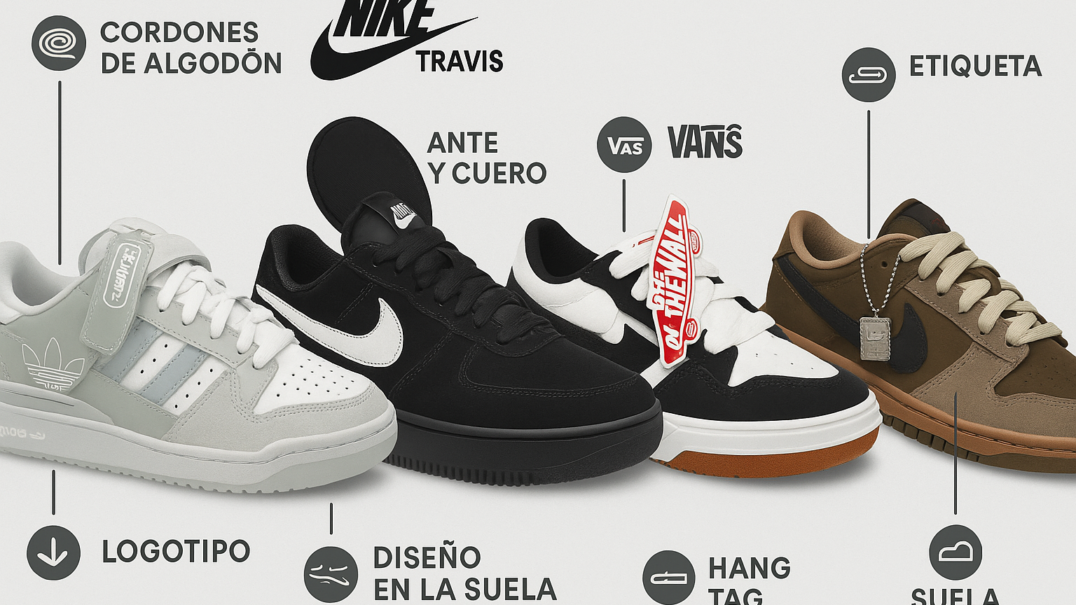 Únicos y exclusivos zapatillas y +