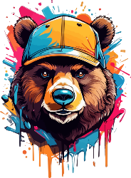 Logo The Bear Caps Importados