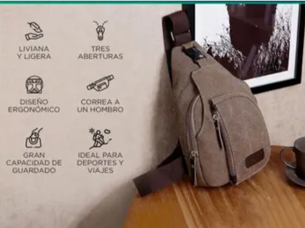 Bolso morral, bandolera, bolso de un solo hombro