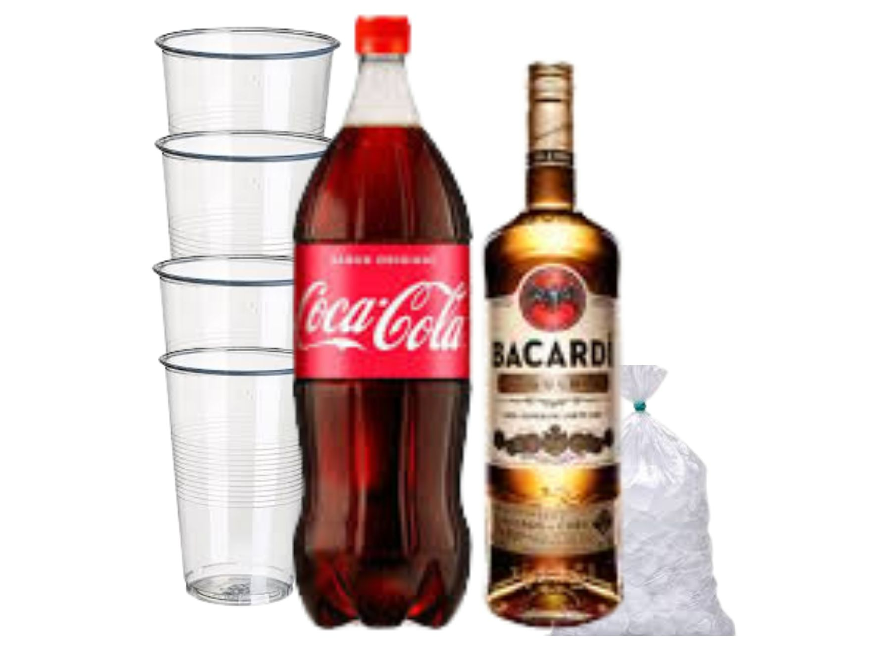 RON BACARDI 1 LT + COCA COLA 2.25 LT