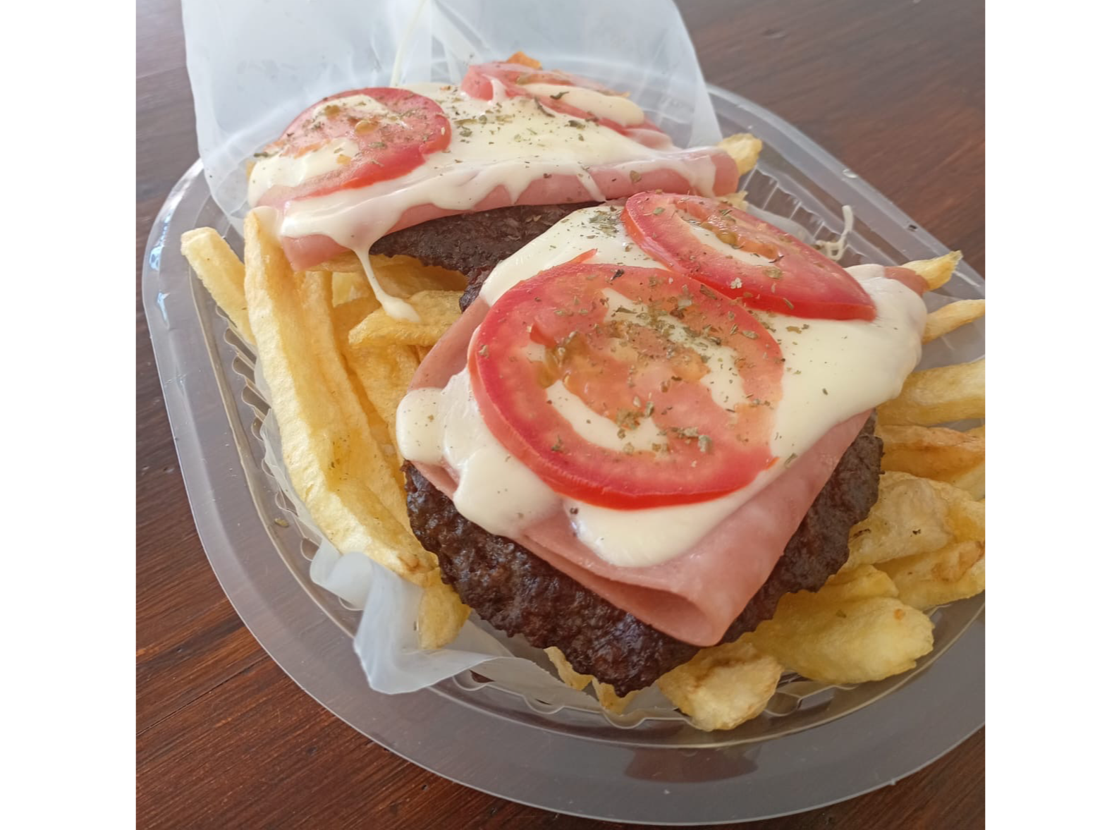 Hamburguesa a la Napolitana