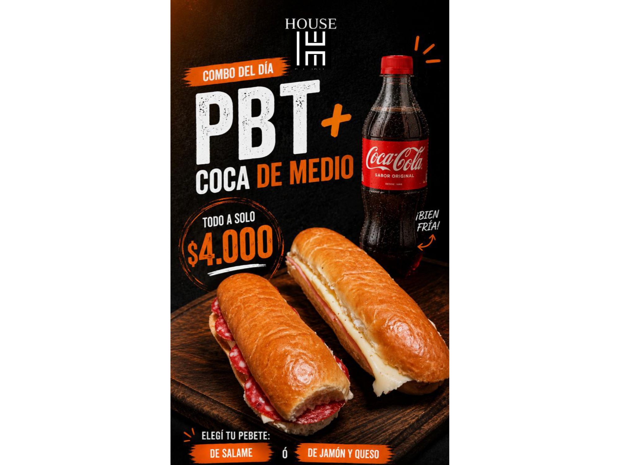 Pebete + Coca