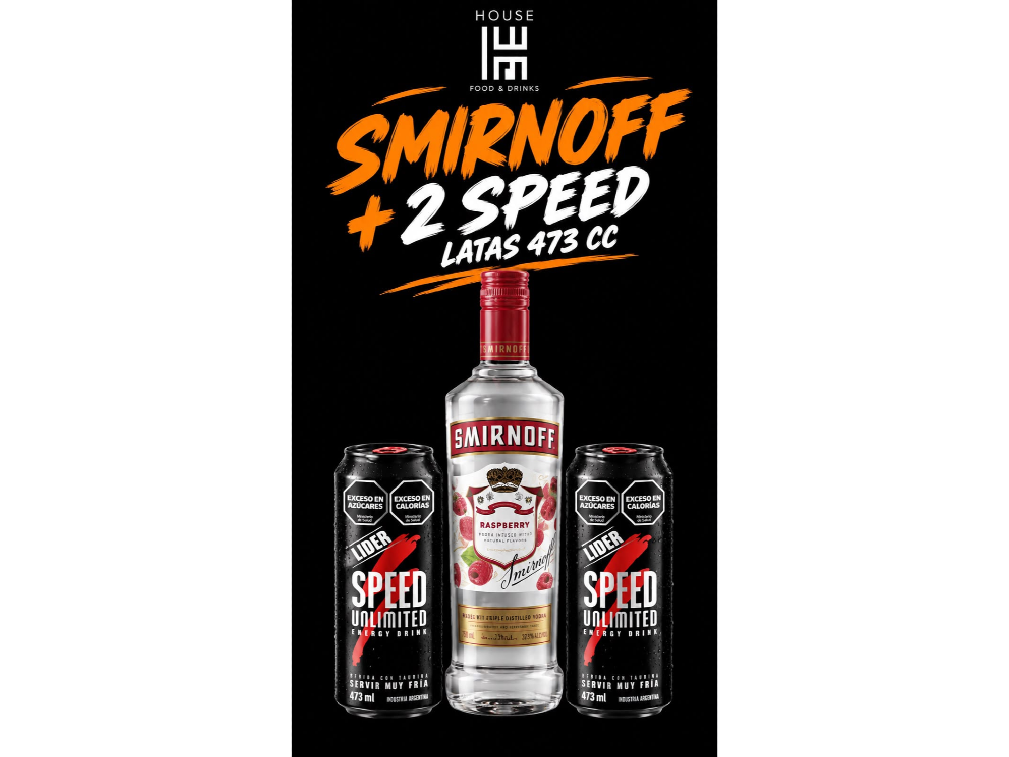 Smirnoff+ 2 speed 473cc