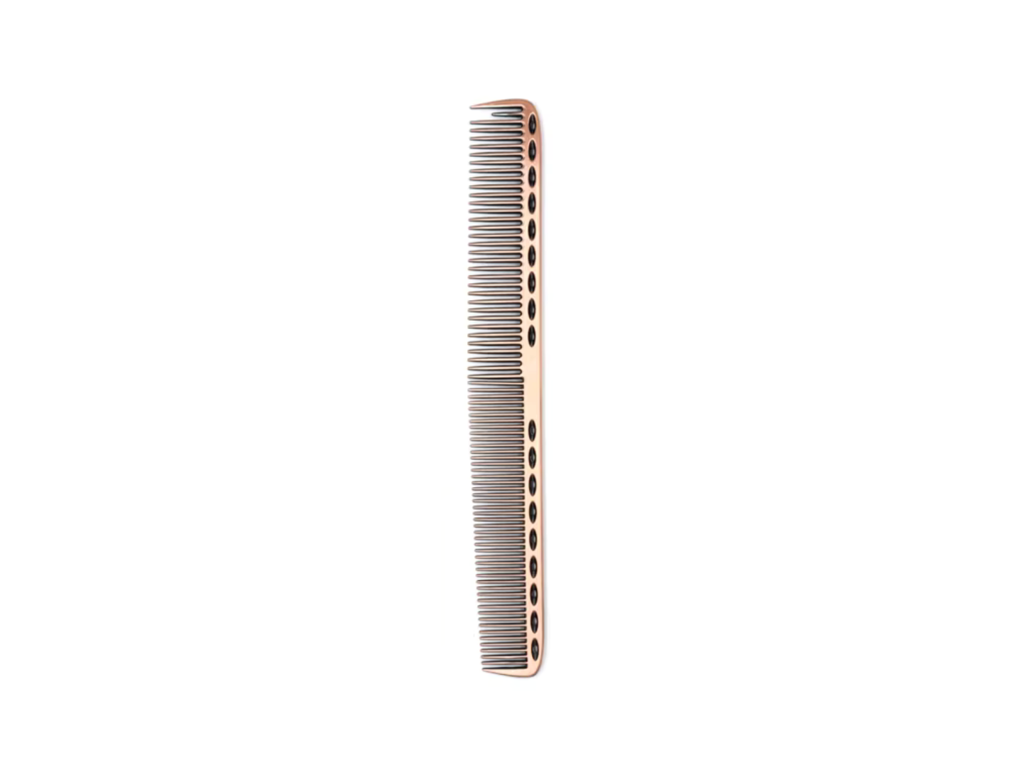 PEINE METALICO DORADO OSCURO