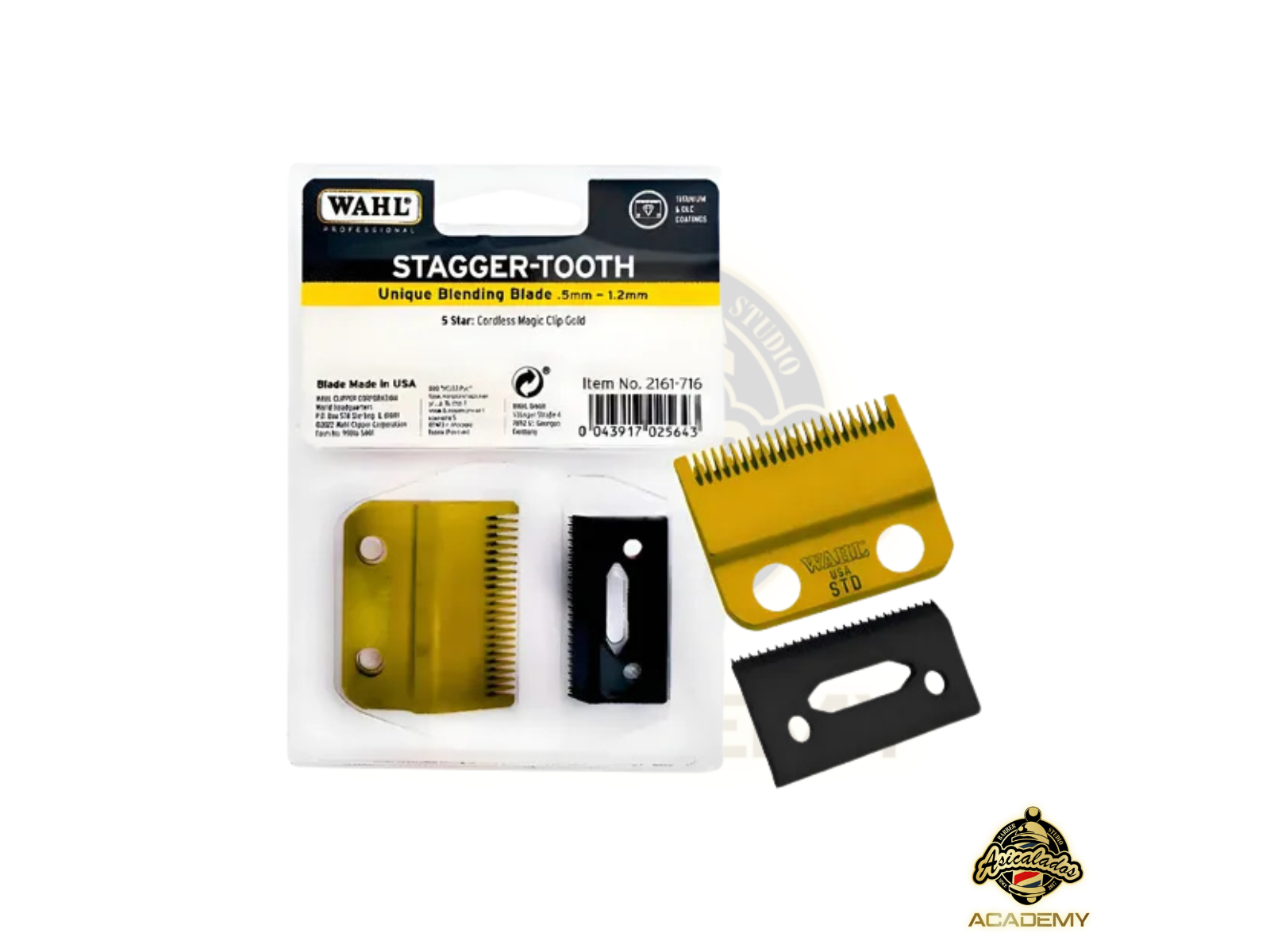 CUCHILLA WHAL MAGIC CLIP GOLD ORIGINAL