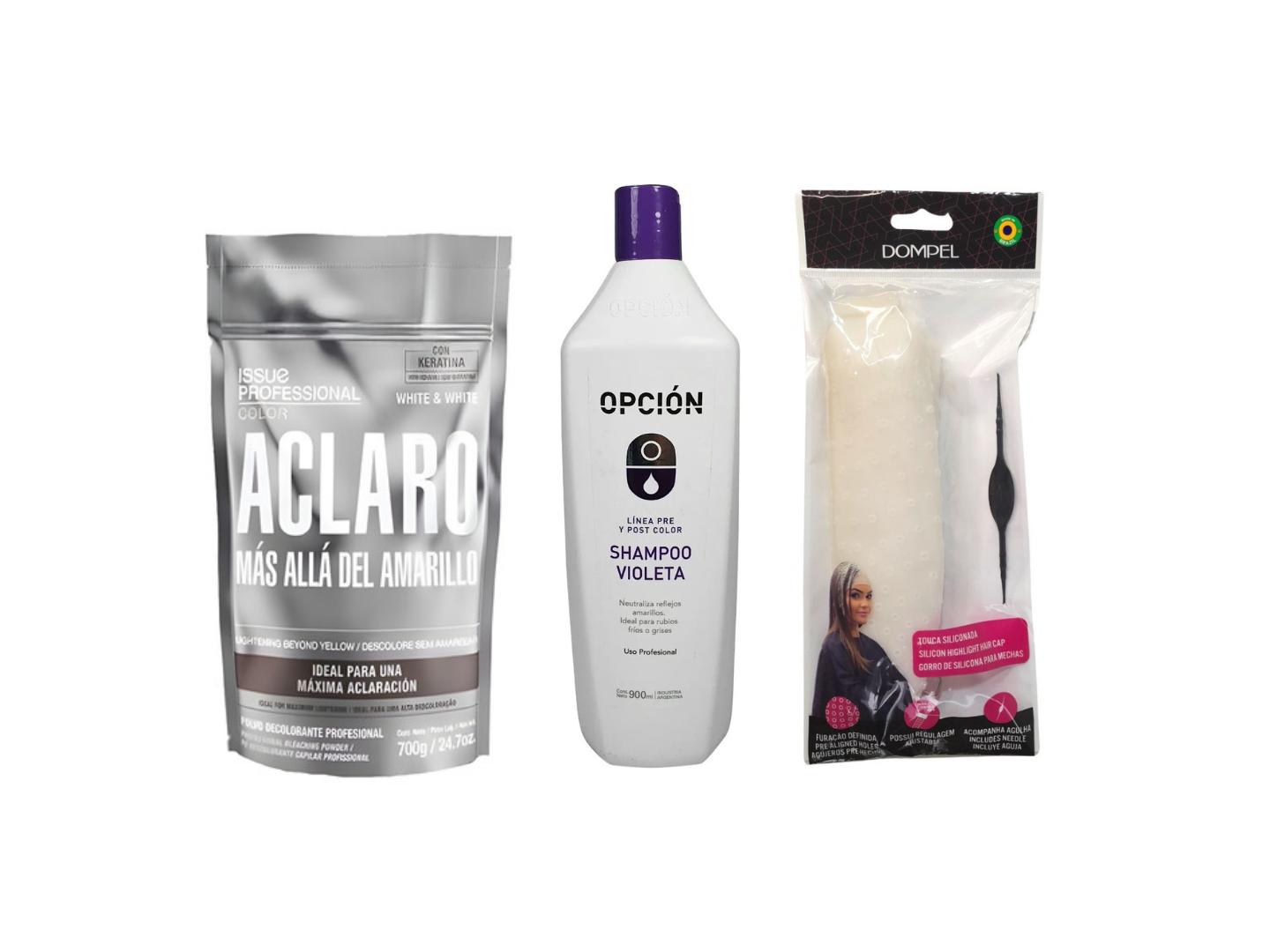 POLVO ISSUE + OPCION DE 900 ML +GORRO DOMPEL