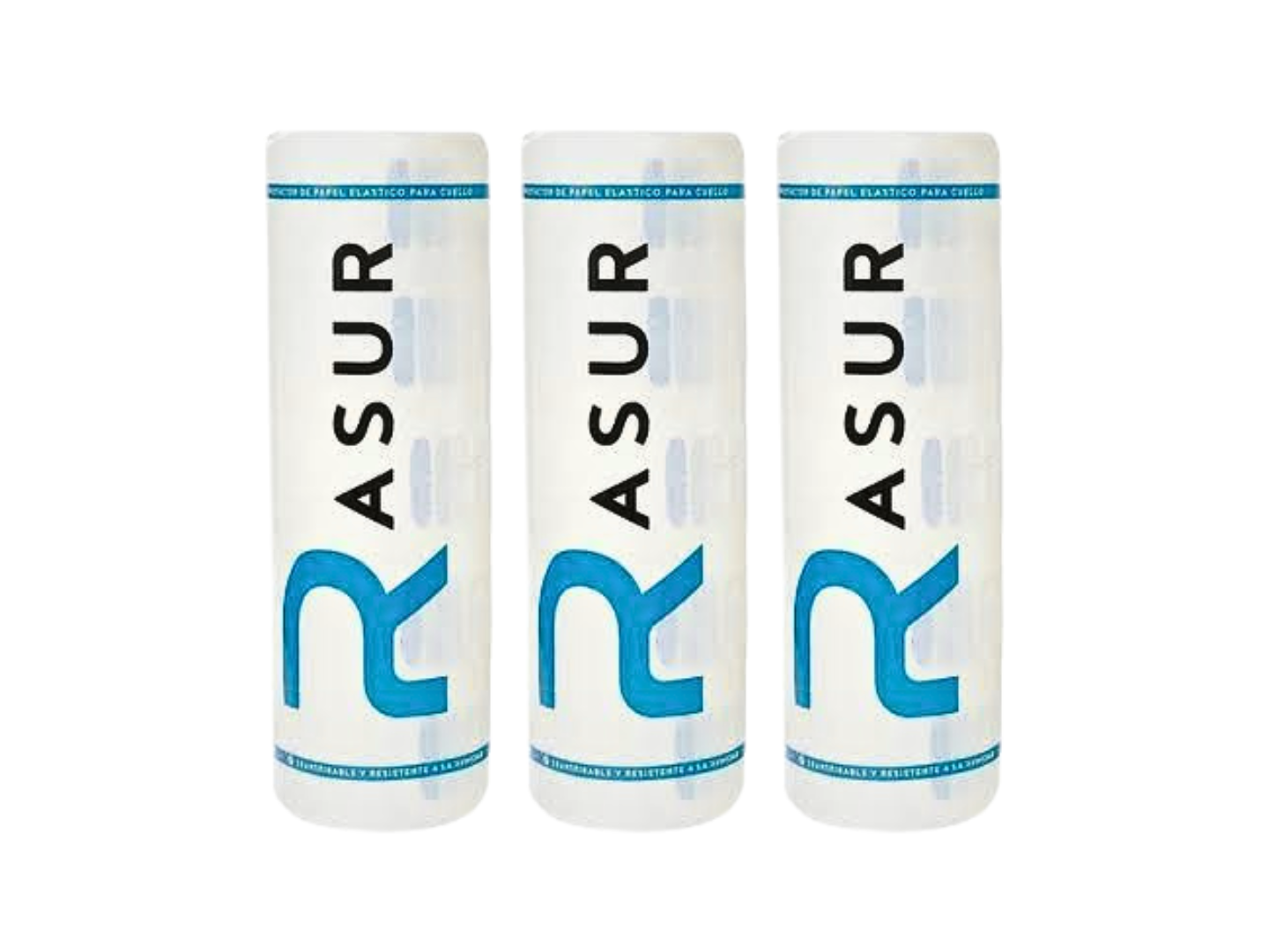 PAPEL DE CUELLO RASUR X 3 TUBOS