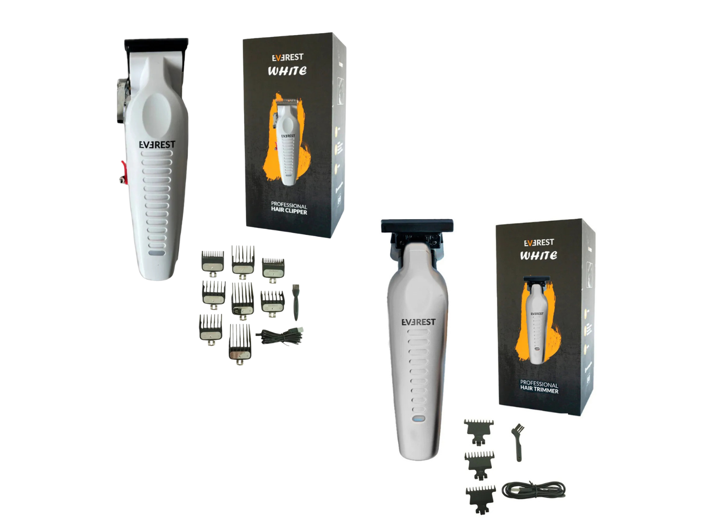 COMBO EVEREST WHITE CLIPPER+TRIMMER