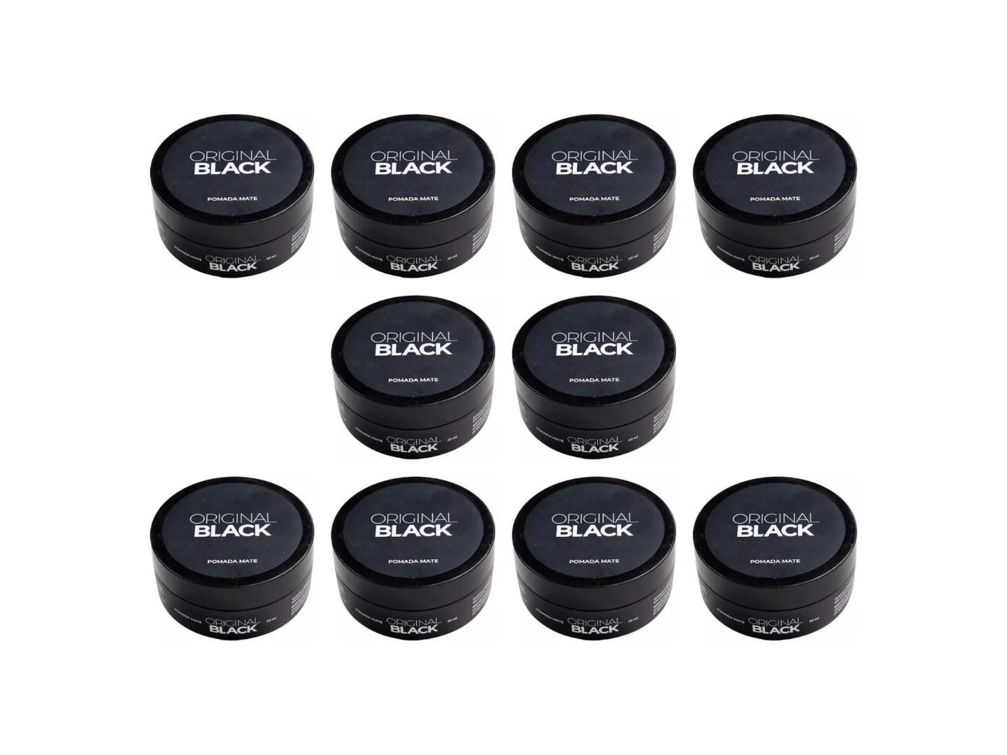 POMADAS 50G BLACK SURTIDAS X 10 UNIDADES
