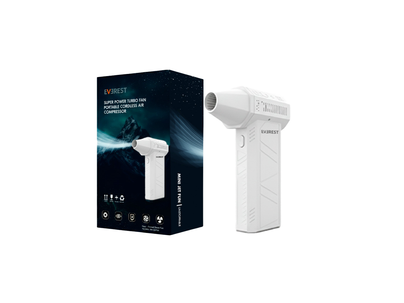 EVEREST SOPLADOR TURBO WHITE