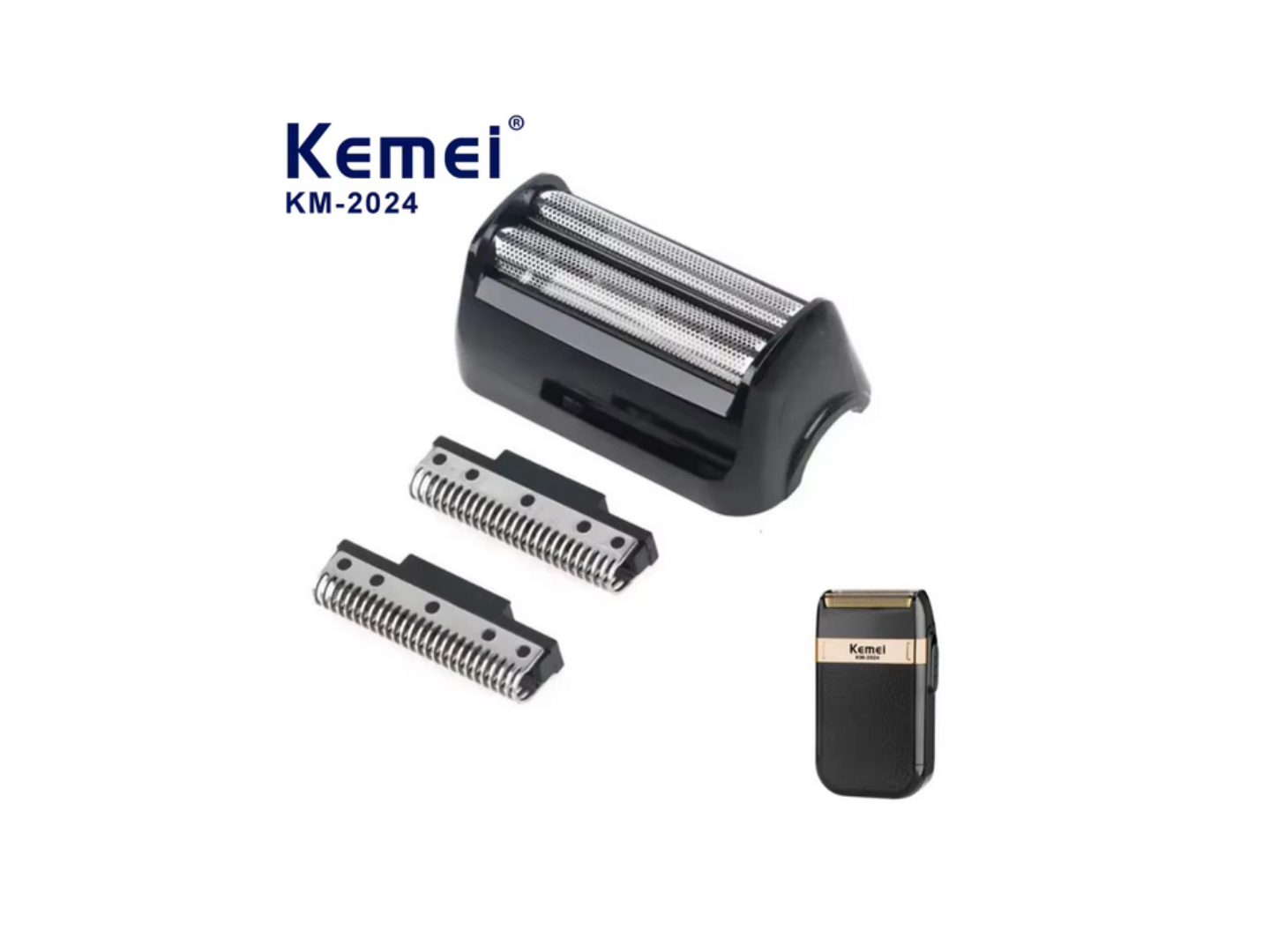 CABEZAL DE REPUESTO COMPLETO KEMEI KM-2024