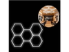 LUZ LED X 5 EXAGONOS