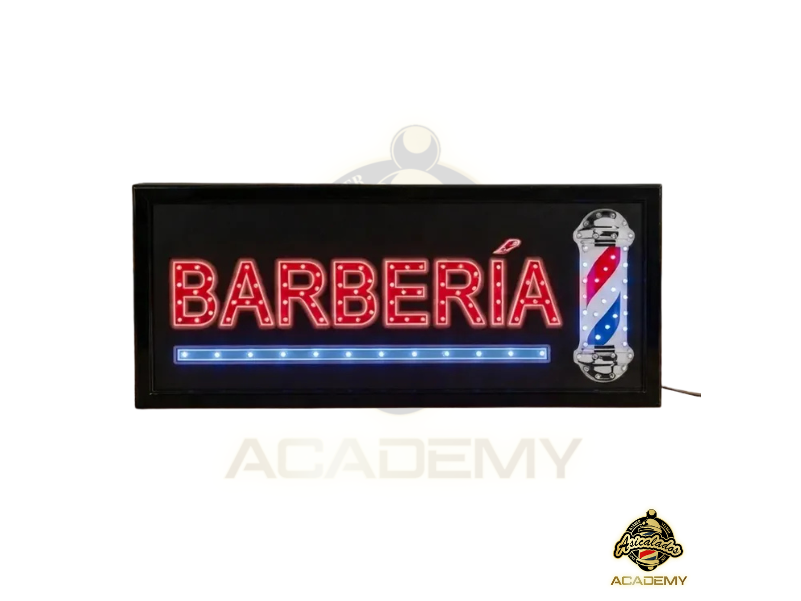 CARTEL LUMINOSO LED BARBERIA