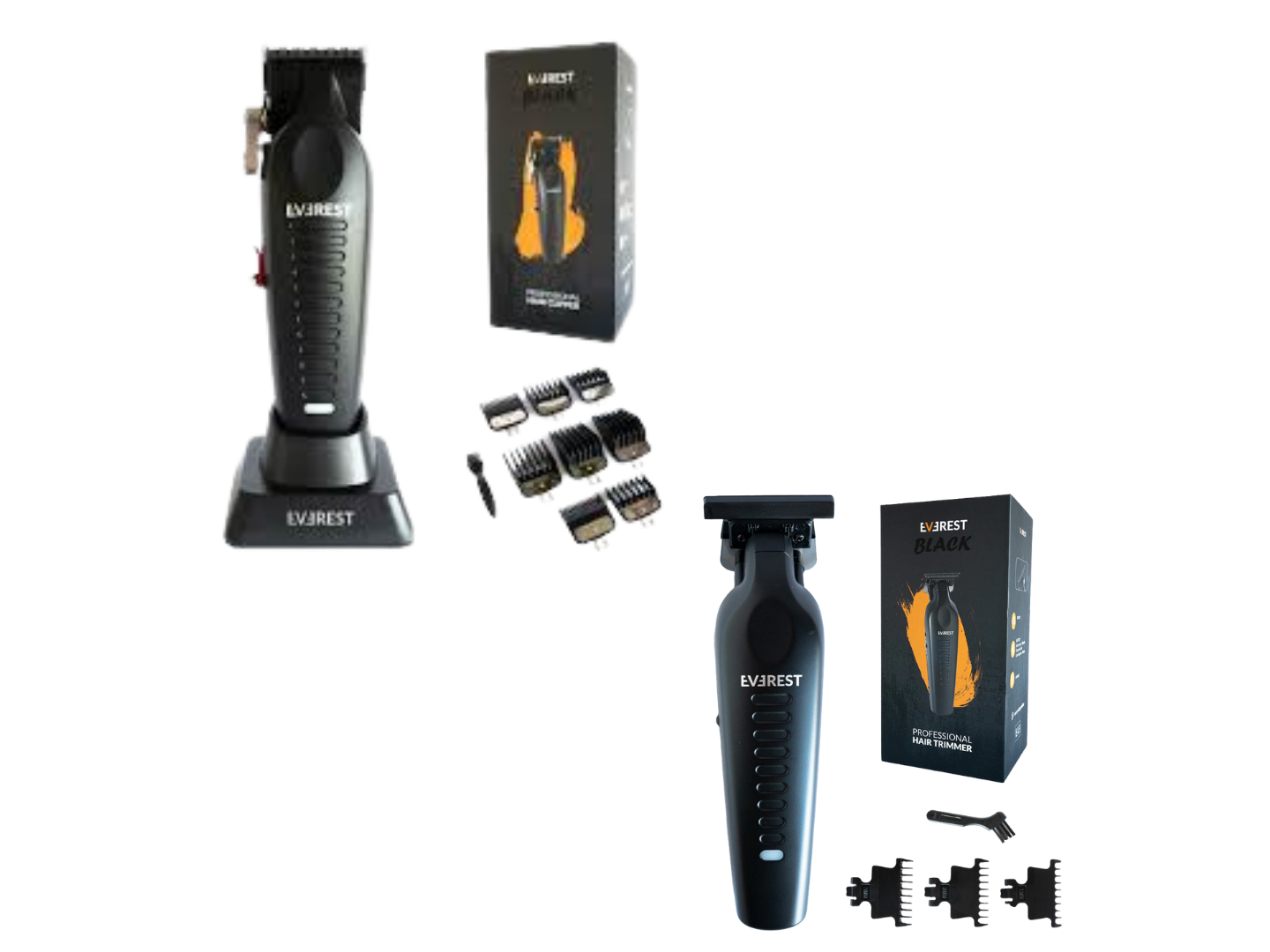 COMBO EVEREST BLACK CLIPPER+TRIMMER