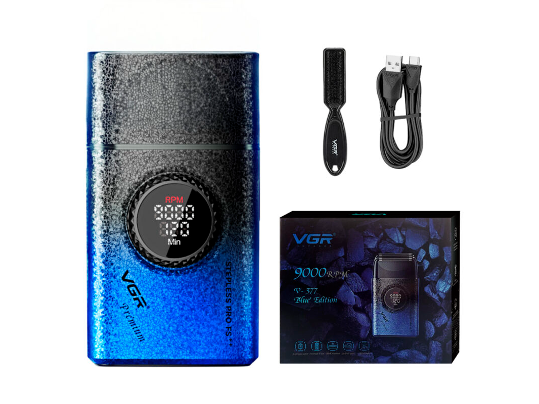VGR V-377 BLUE SHAVER
