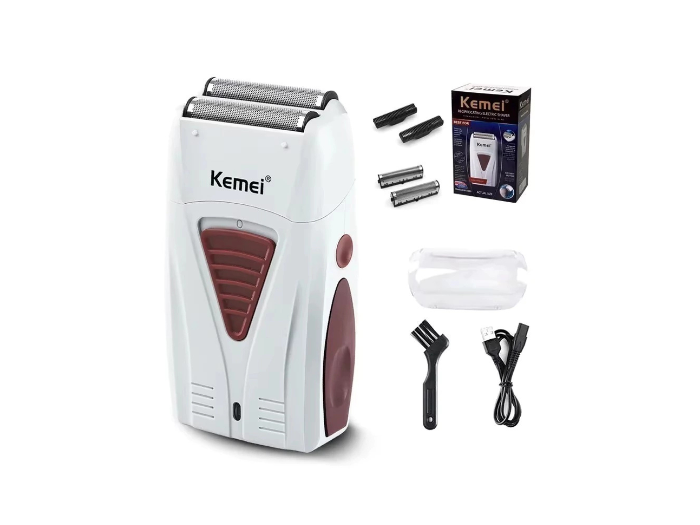 KEMEI KM-3382 SHAVER de ASICALADOS ACADEMY