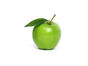 Manzana verde seleccionada