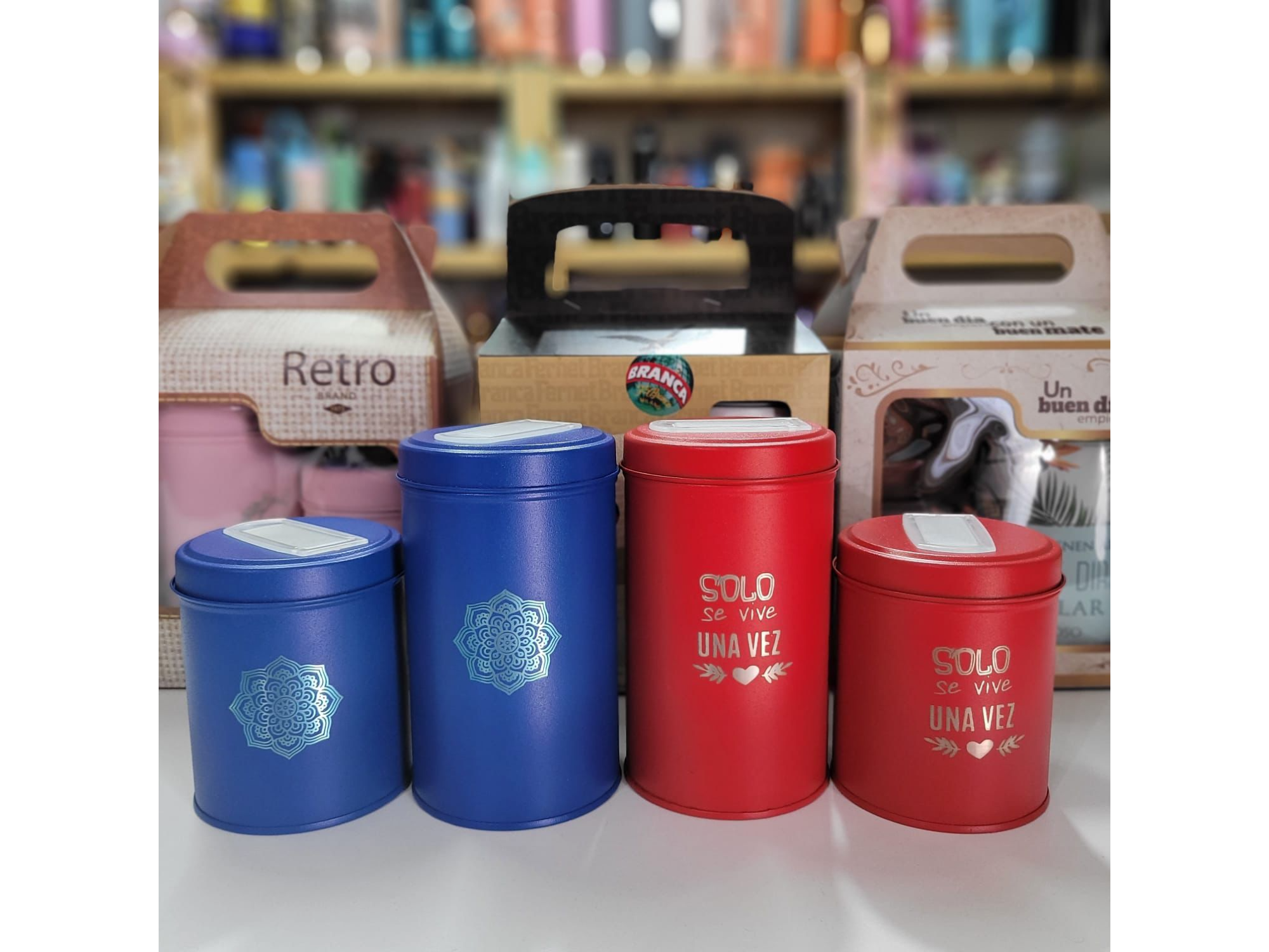 Set de latas duo