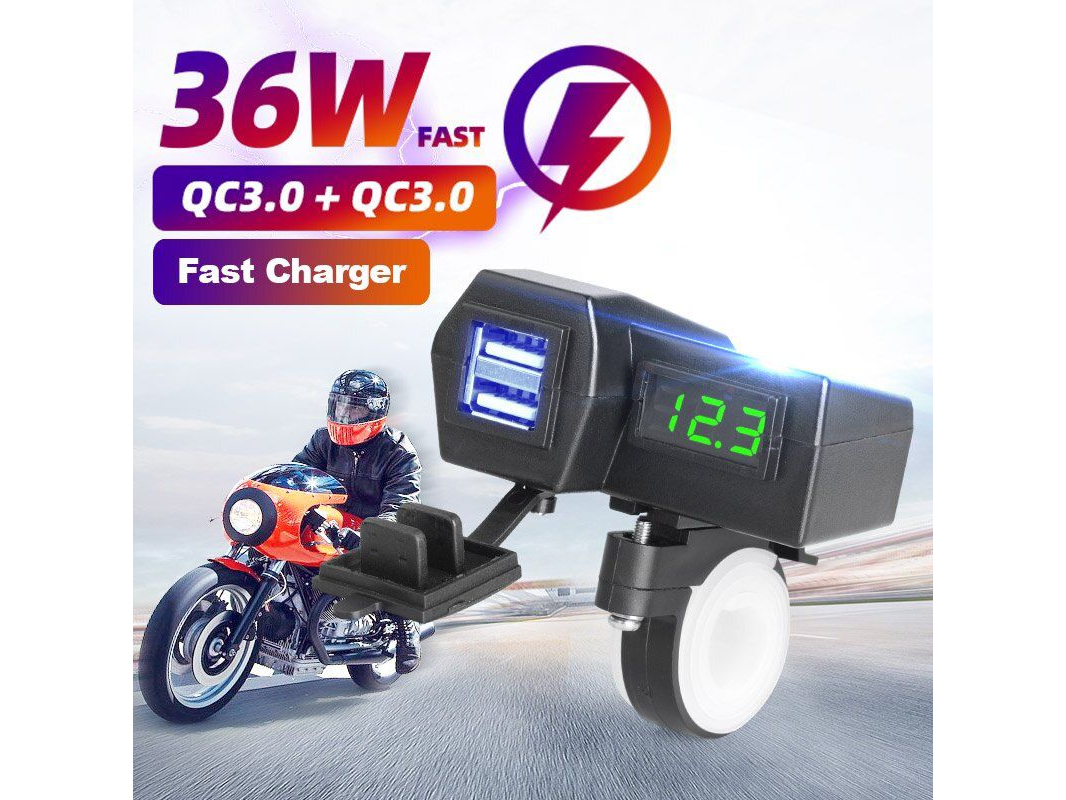 cargador rapido moto