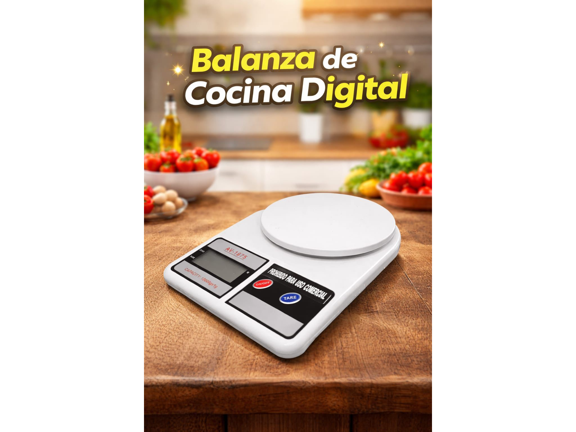 balanza de cocina