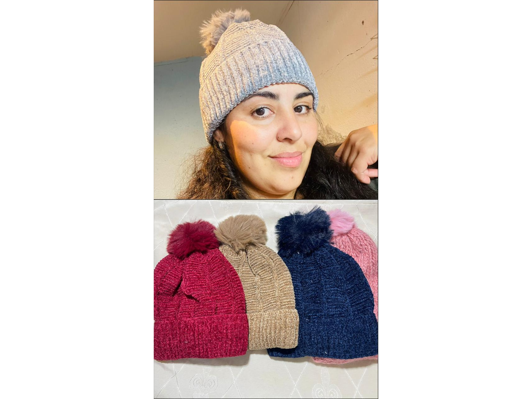 Gorro con pompón⛄