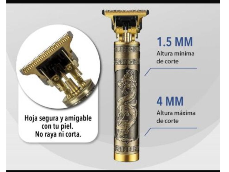 *Cortapelo T9 de metal*🪽