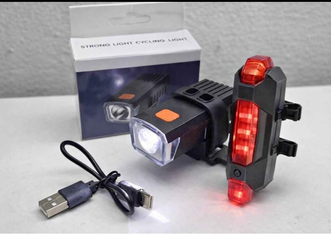Super Combo luz de bici trasera y delantera