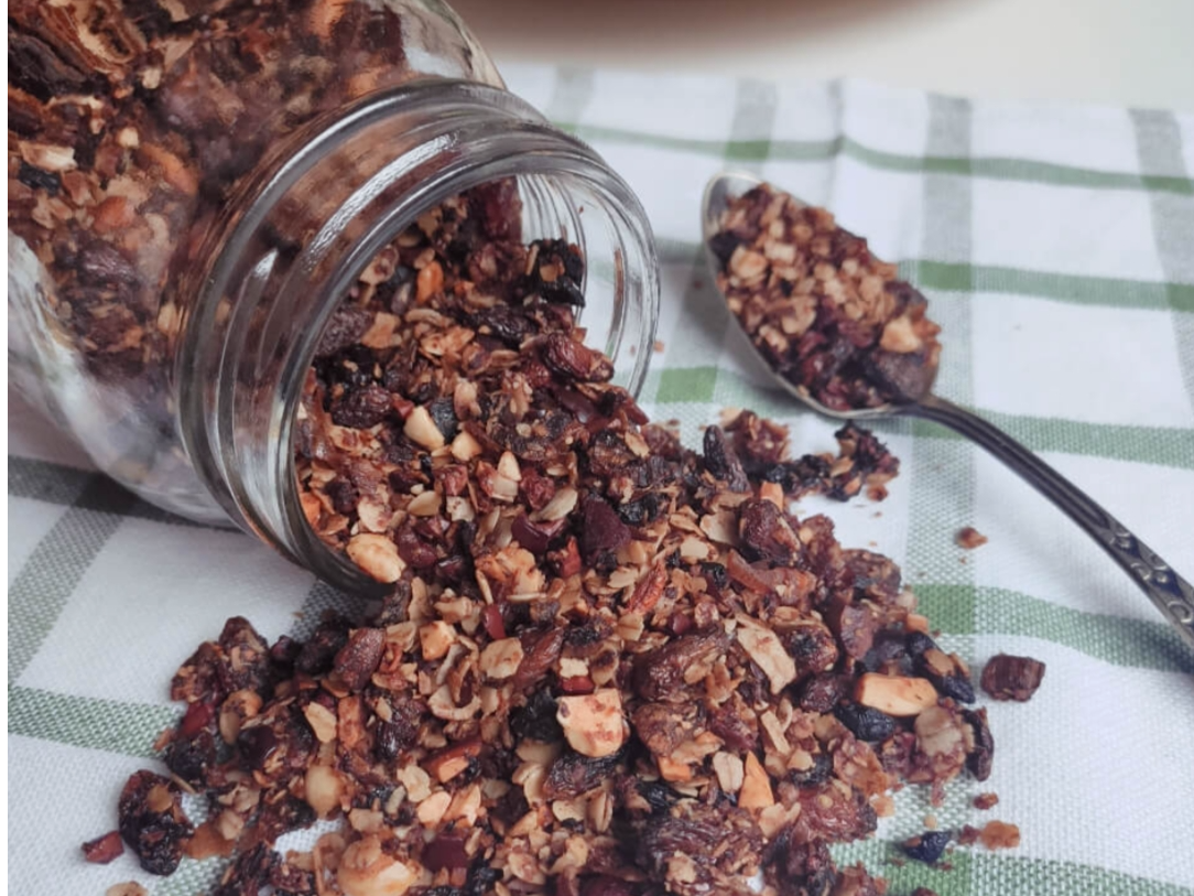 Granola de Cacao y Coco