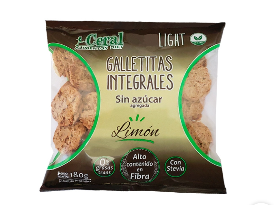 Galletas Integrales de Limón