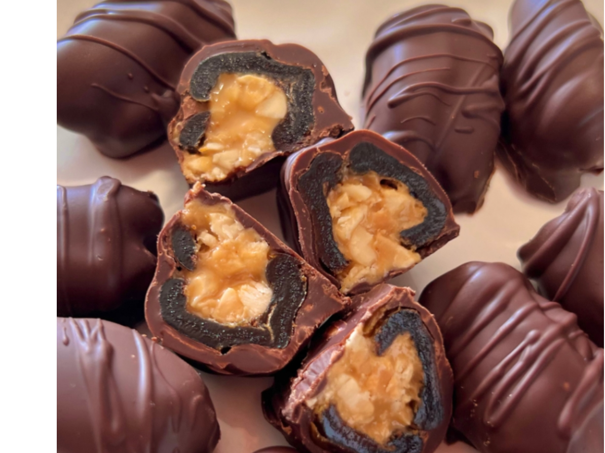 Dátiles con Chocolate
