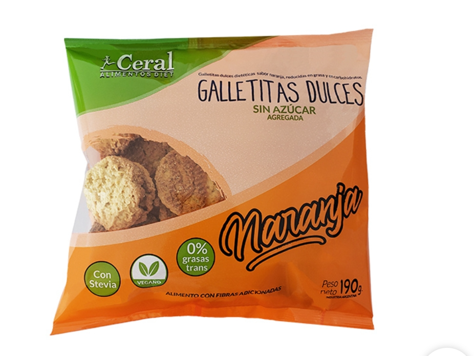 Galletas Dulces de Naranja ( sin azúcar)