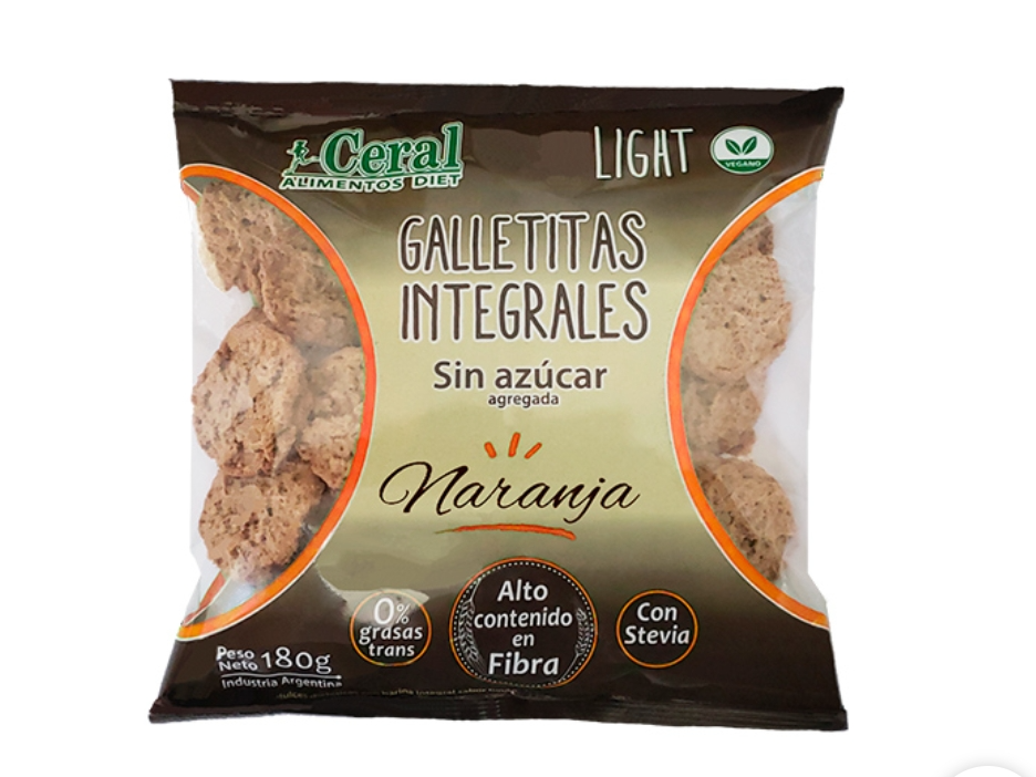 Galletas Integrales de Naranja