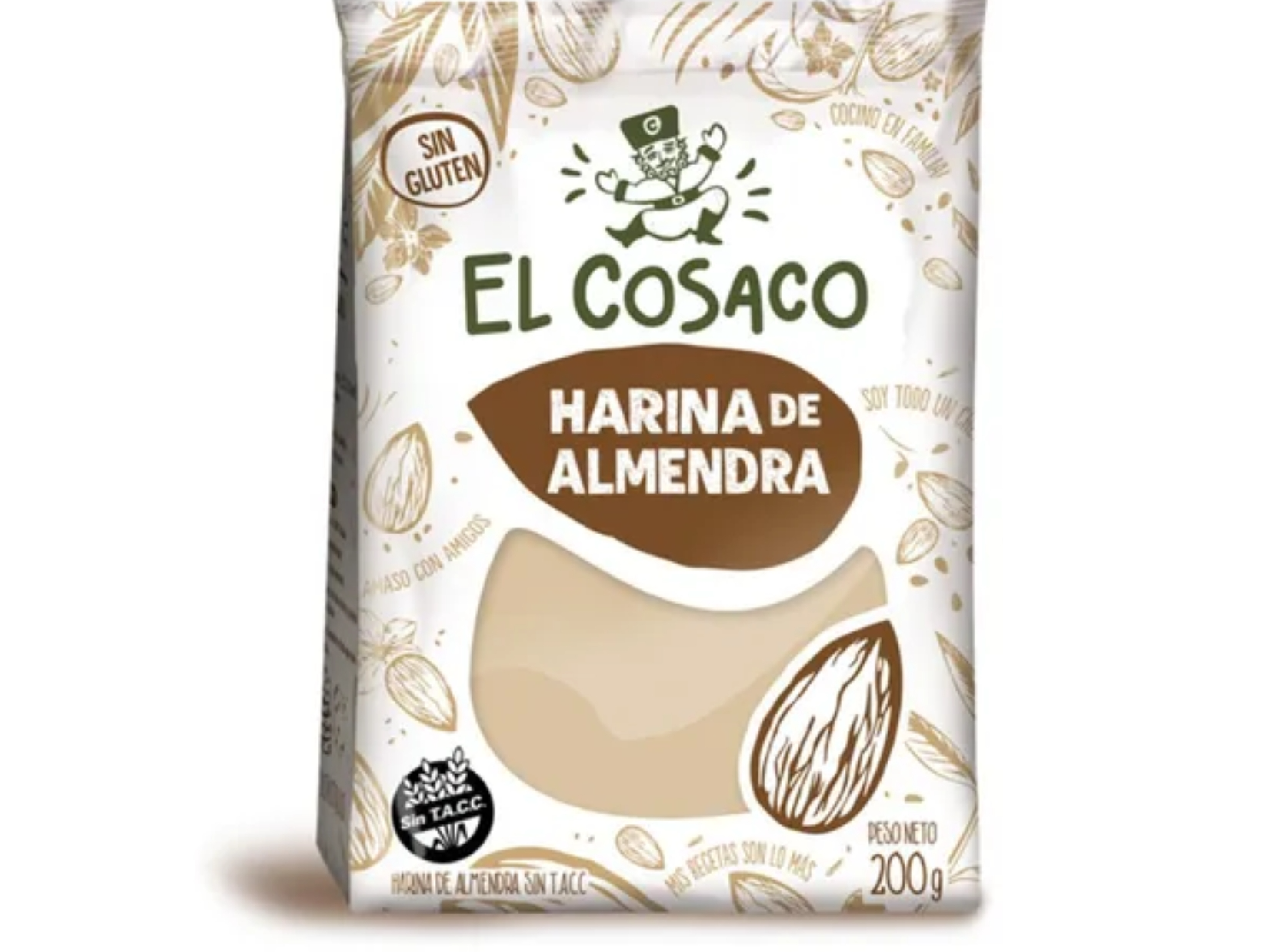 Harina de Almendras sin Piel ( El Cosaco)
