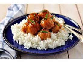 Albóndigas con arroz