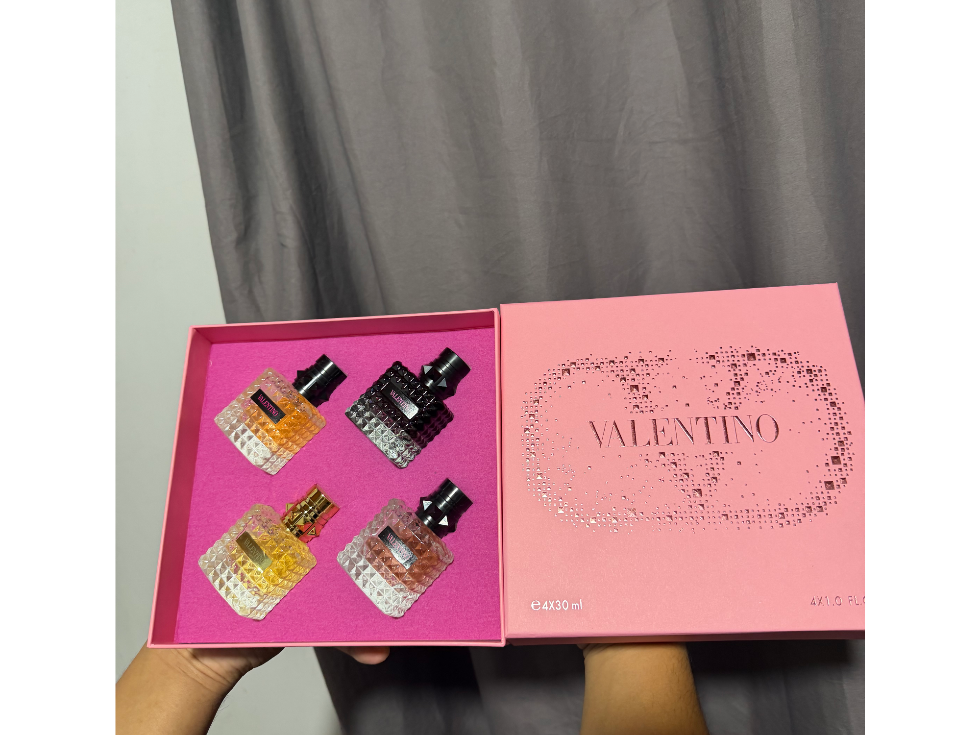Set x4 Valentino femenino