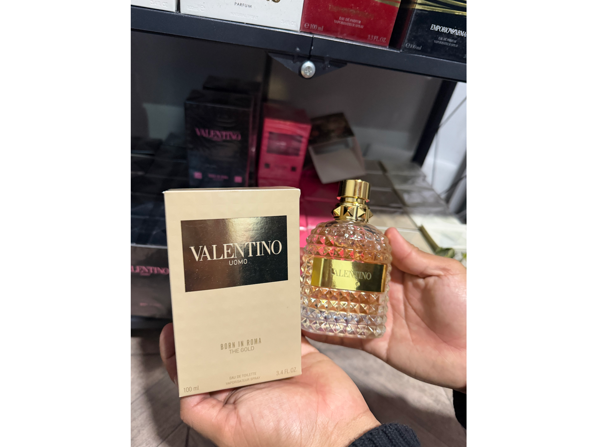 Valentino BORN IN ROMA THE GOLD