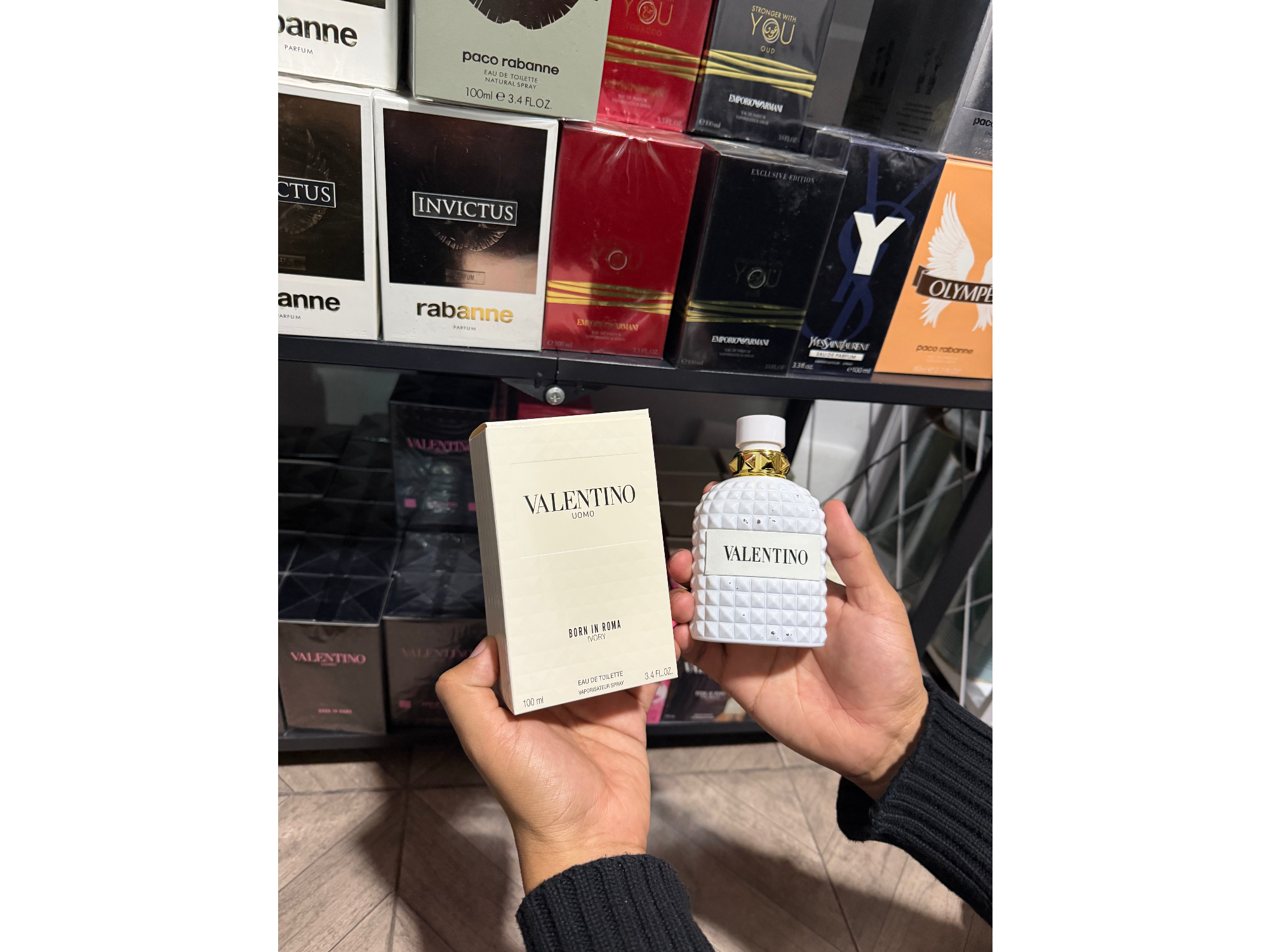 VALENTINO BORN IN ROMA IVORY