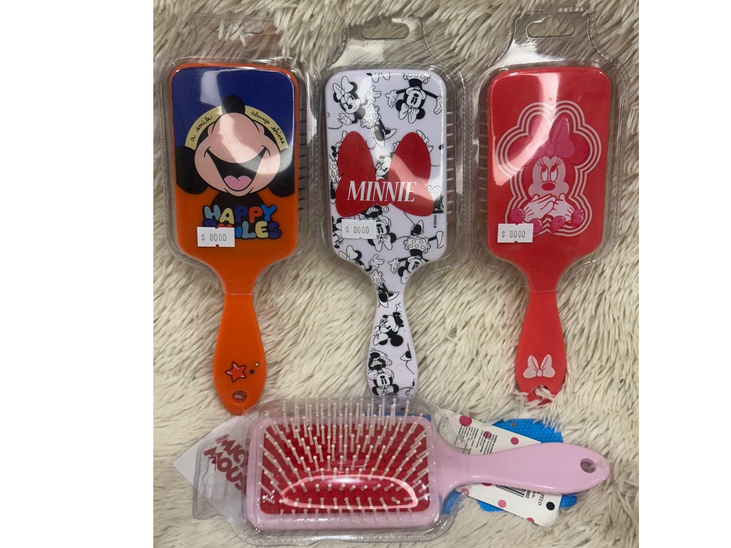 CEPILLO DE PELO DISNEY - PLASTICO
