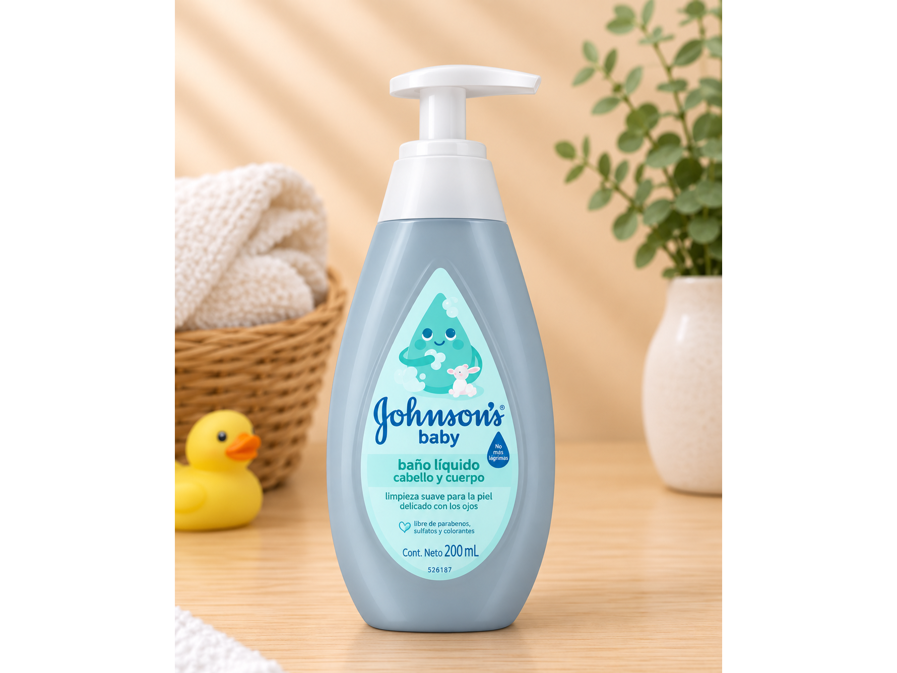 BAÑO LIQUIDO JOHNSON - RECIEN NACIDO 200ml