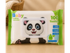 TOALLA HUM. BABY JUNIOR 100 UNID
