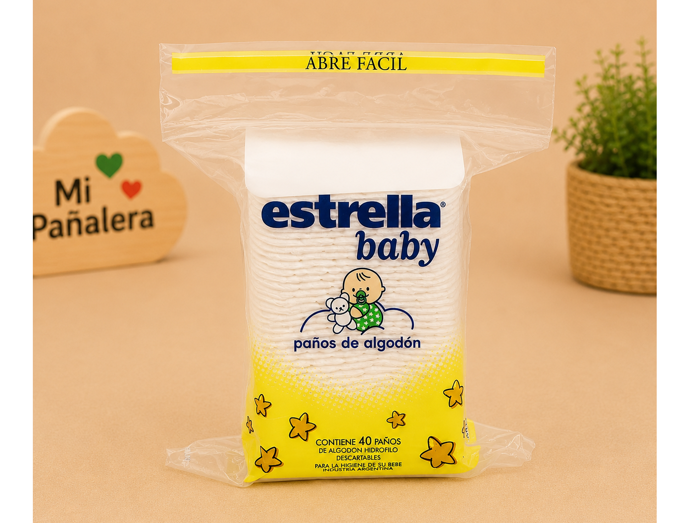 PAÑOS ESTRELLA 40 UNID