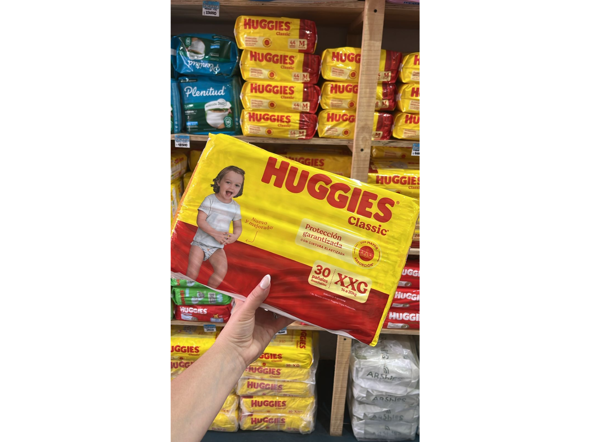 PAÑAL HUGGIES CLASSIC
