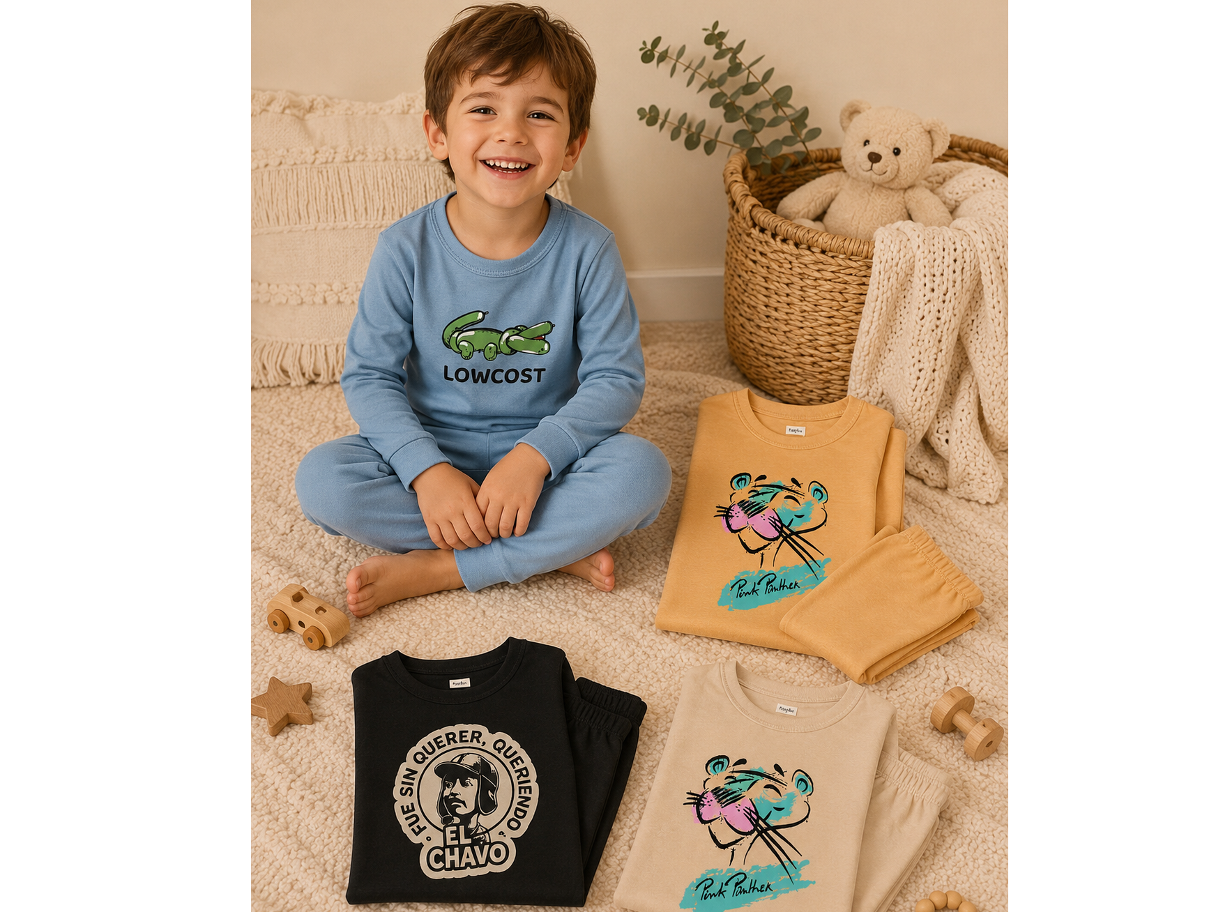 CONJUNTO PIJAMA MODAL / ALGODON